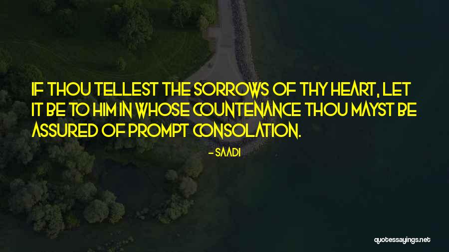 Saadi Quotes 885271