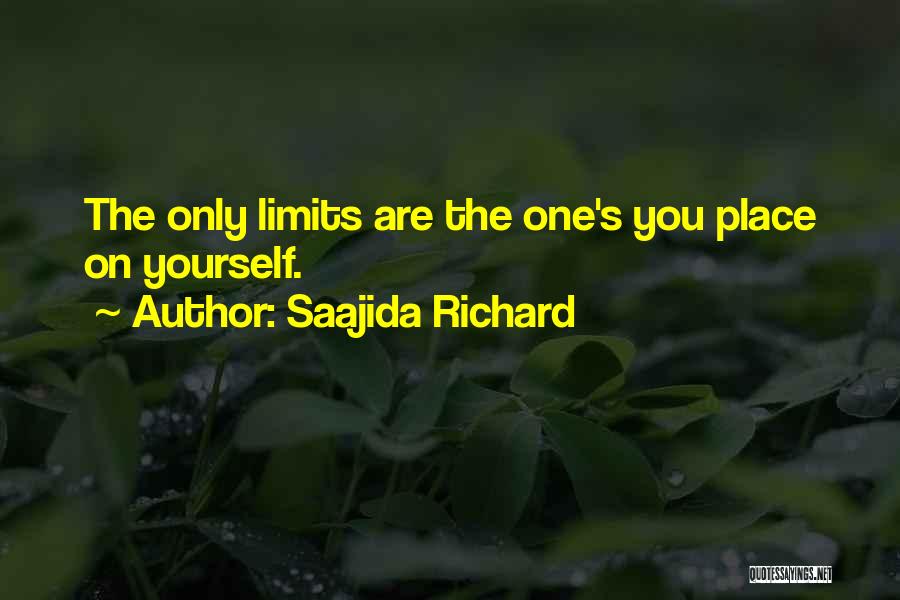 Saajida Richard Quotes 707147