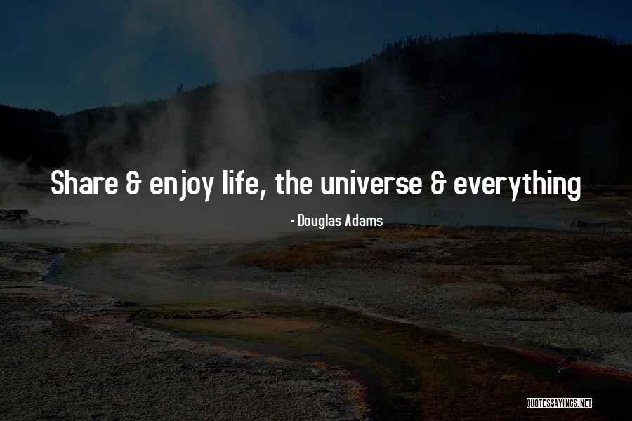 Saami Shaibani Quotes By Douglas Adams
