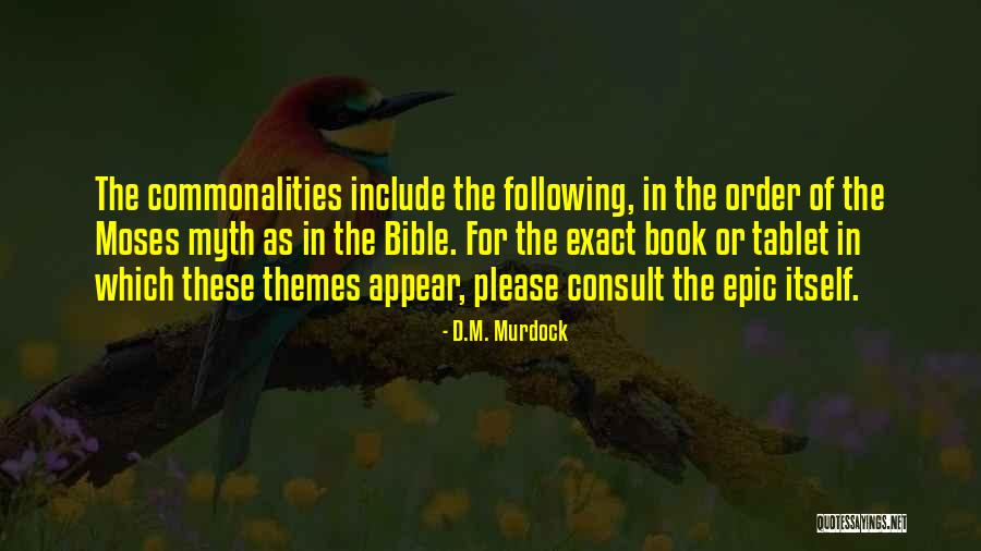 Saanvi Sudeep Quotes By D.M. Murdock Saanvi Sudeep Quotes By D.M. Murdock
