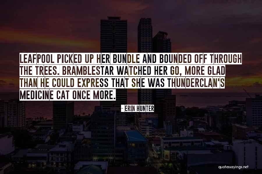 Saanys Quotes By Erin Hunter
