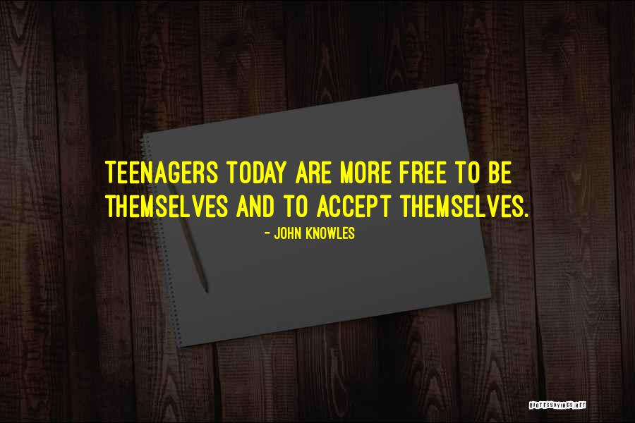 Saatevi Quotes By John Knowles Saatevi Quotes By John Knowles