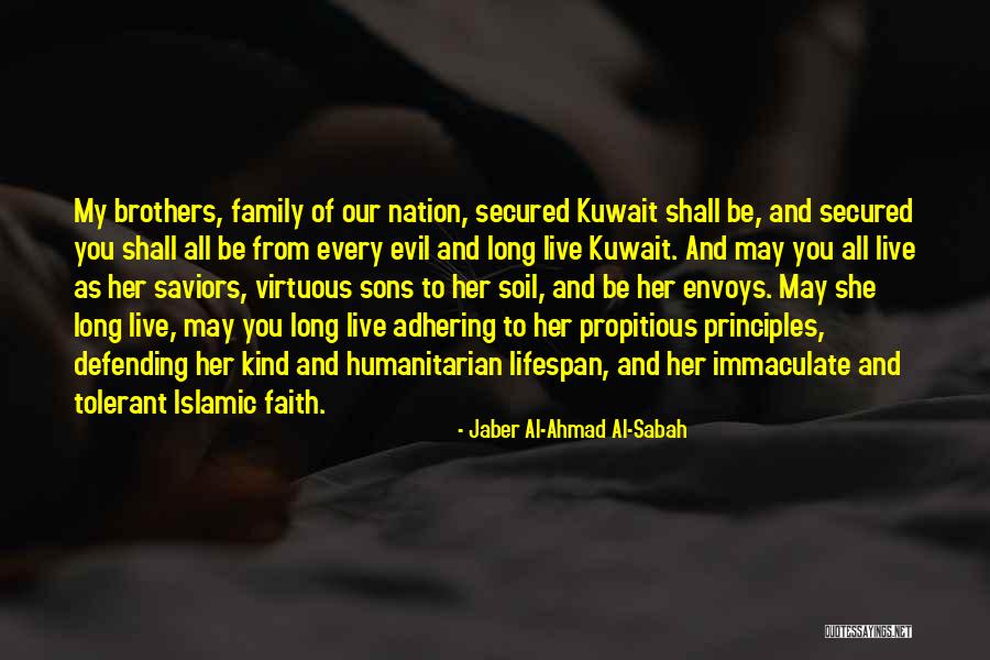 Sabah Quotes By Jaber Al-Ahmad Al-Sabah