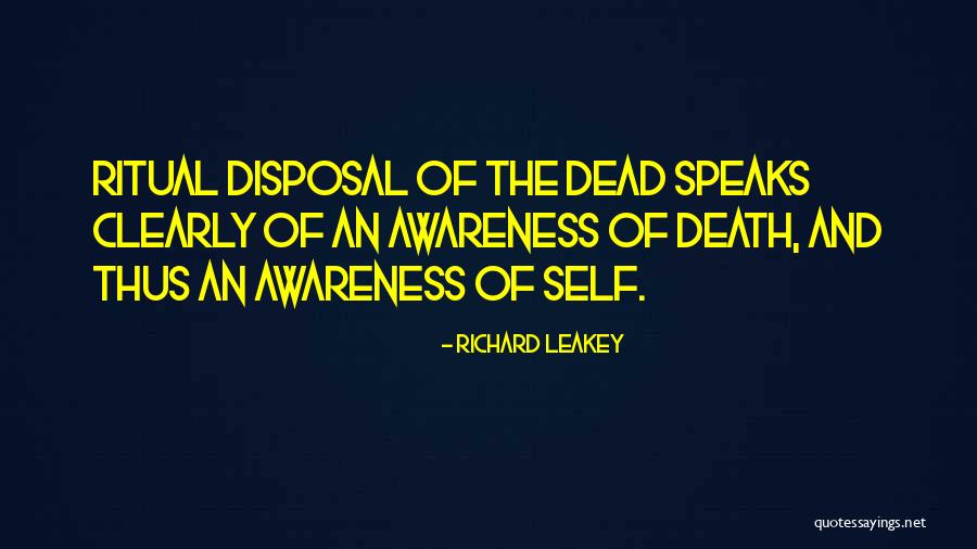 Sabareesh Sajjin Quotes By Richard Leakey Sabareesh Sajjin Quotes By Richard Leakey