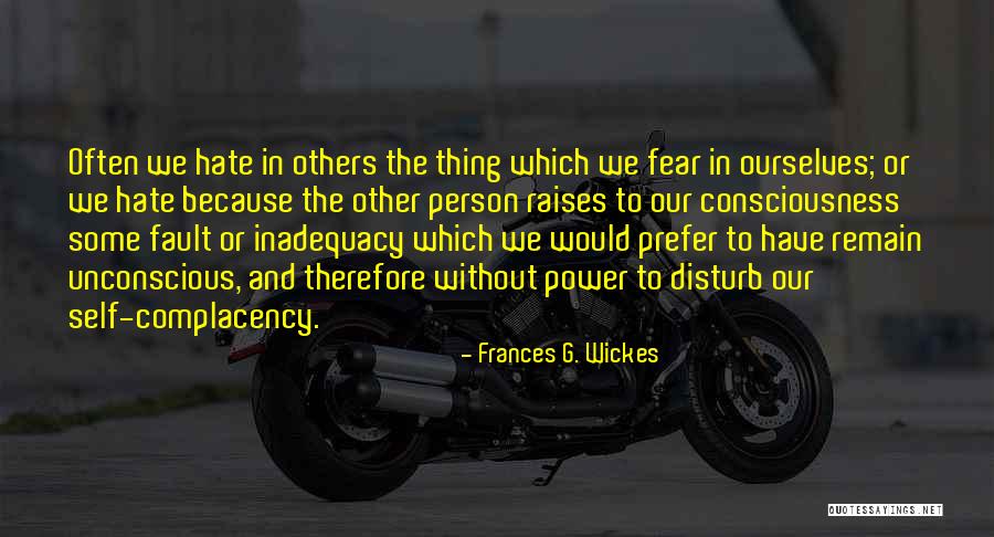 Sabath Quotes By Frances G. Wickes Sabath Quotes By Frances G. Wickes