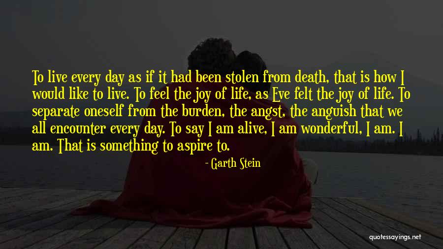 Sabinas Tortillas Quotes By Garth Stein Sabinas Tortillas Quotes By Garth Stein