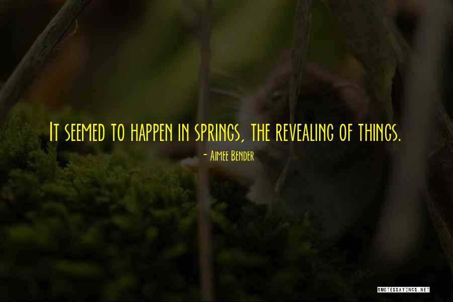 Sablan Health Quotes By Aimee Bender Sablan Health Quotes By Aimee Bender