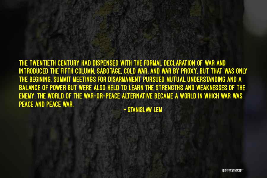 Sabotage Quotes By Stanislaw Lem