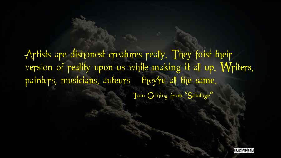 Sabotage Quotes By Tom Gething From 