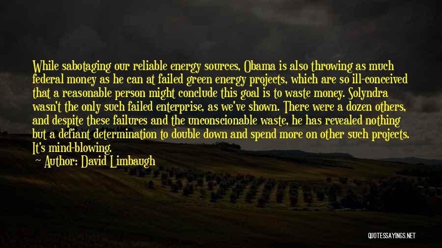 Sabotaging Quotes By David Limbaugh