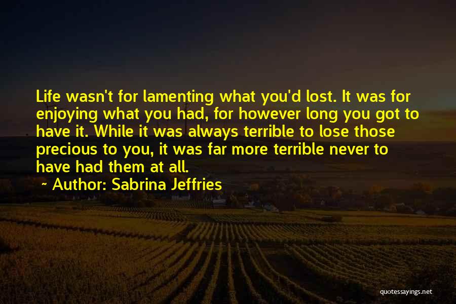 Sabrina Jeffries Quotes 677973