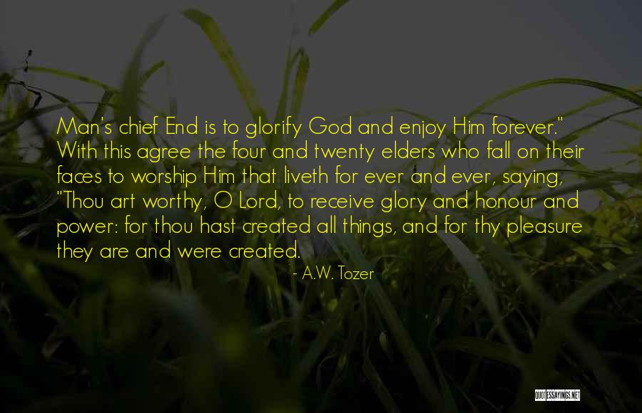 Sacake Quotes By A.W. Tozer