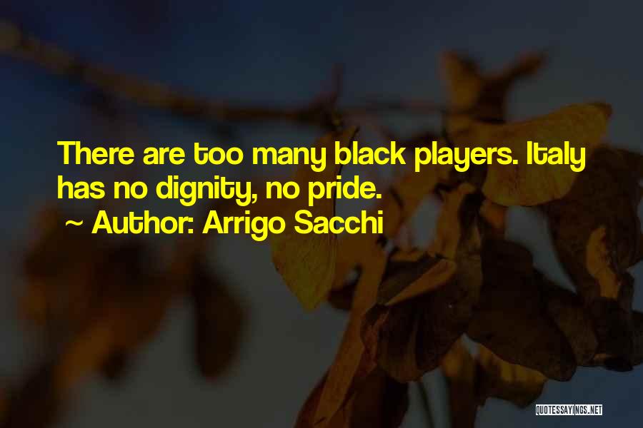 Sacchi Quotes By Arrigo Sacchi