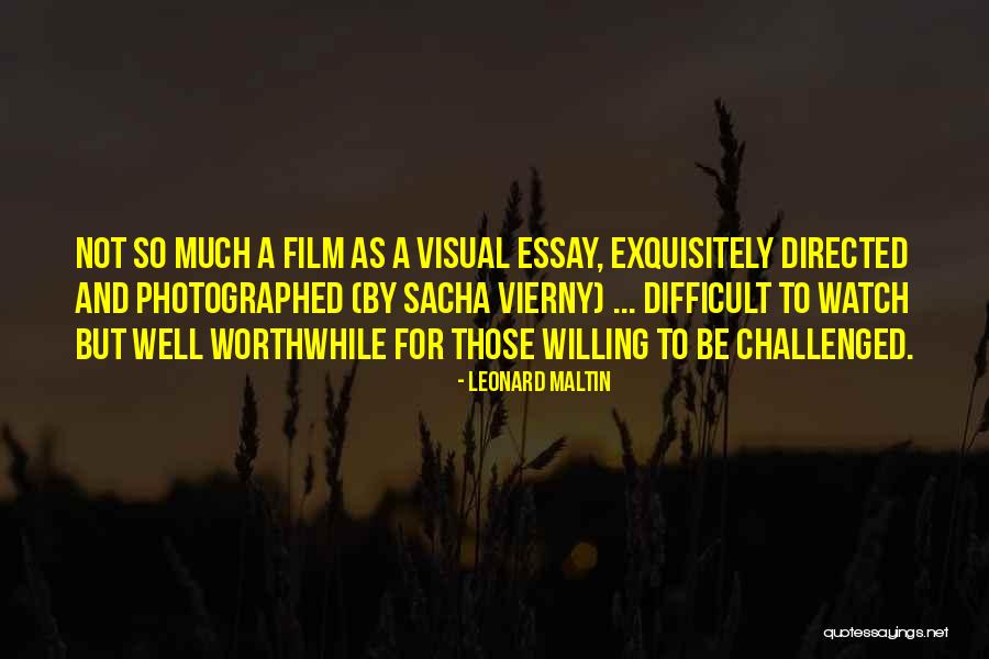 Sacha Quotes By Leonard Maltin Sacha Quotes By Leonard Maltin