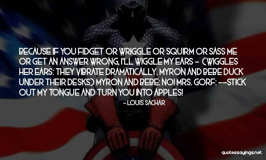 Sachar Quotes By Louis Sachar Sachar Quotes By Louis Sachar