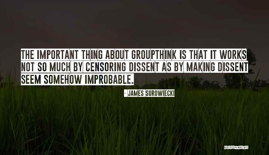 Sacheri Kook Quotes By James Surowiecki Sacheri Kook Quotes By James Surowiecki