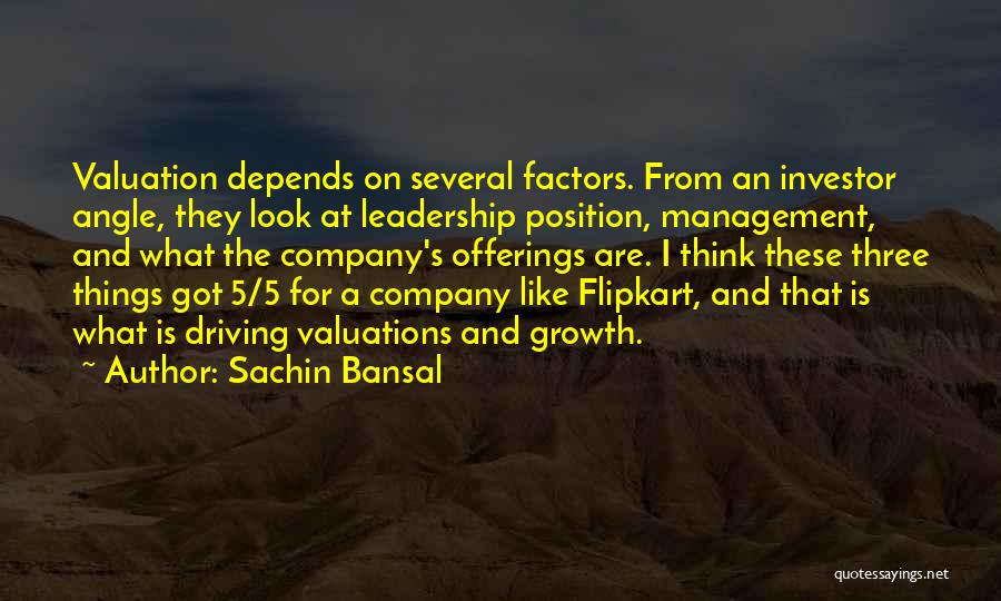 Sachin Bansal Quotes 140821