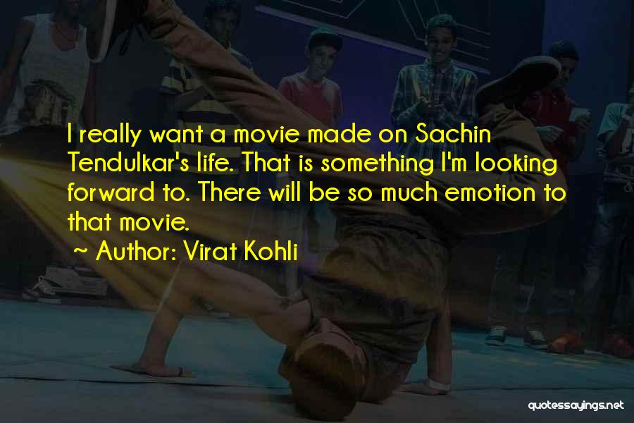 Sachin's Quotes By Virat Kohli