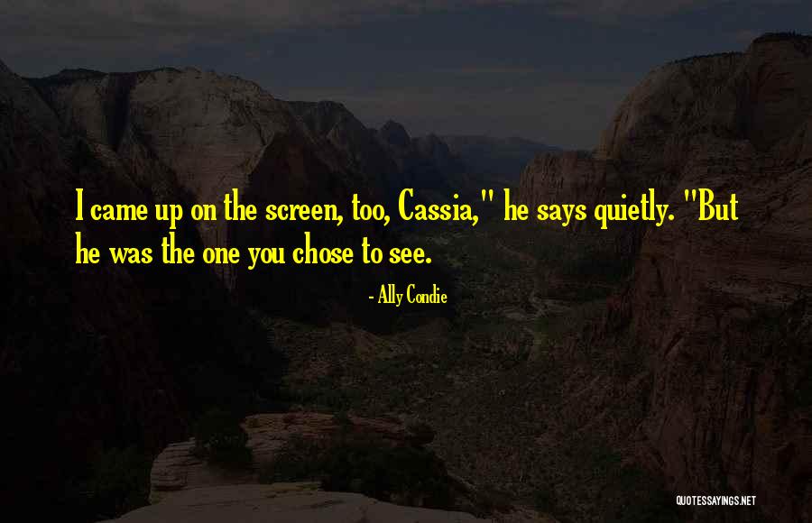 Sachseln Quotes By Ally Condie Sachseln Quotes By Ally Condie