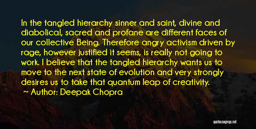 Sacred And Profane Quotes By Deepak Chopra