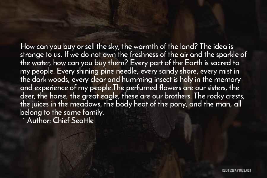 Sacred Body Quotes By Chief Seattle