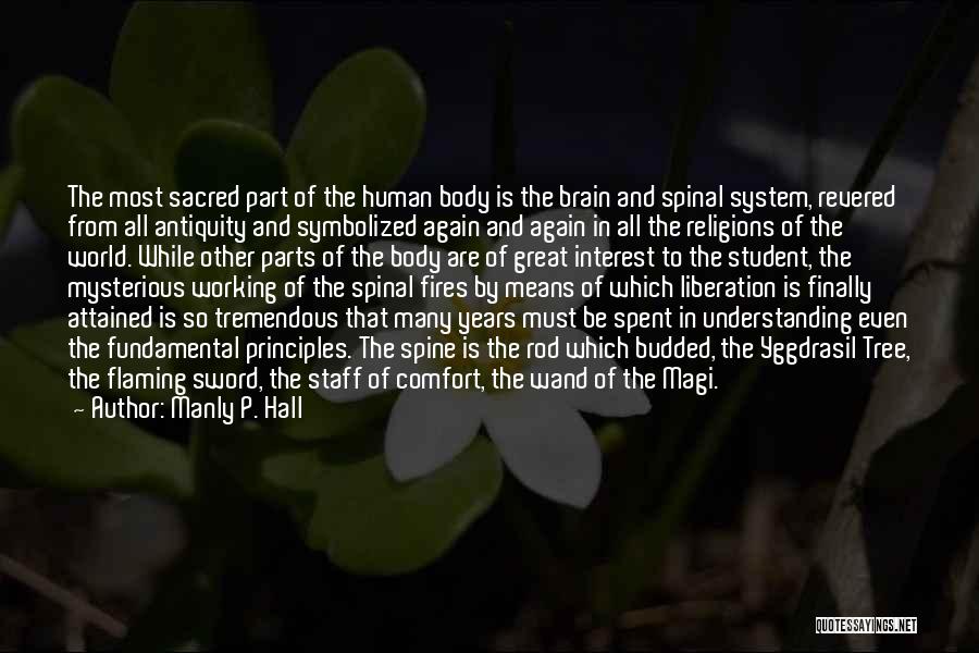 Sacred Body Quotes By Manly P. Hall