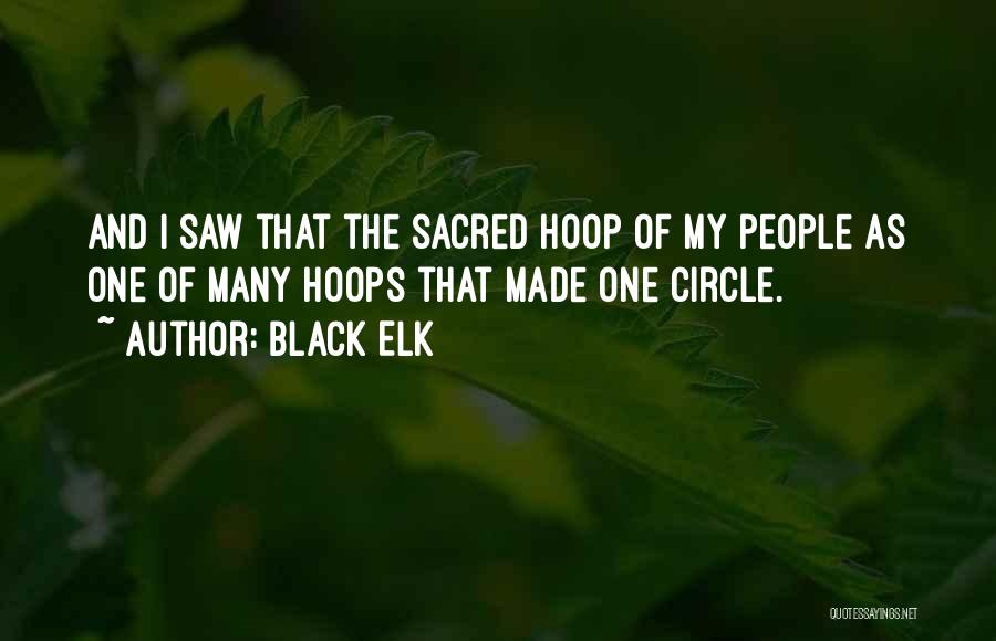 Sacred Circles Quotes By Black Elk