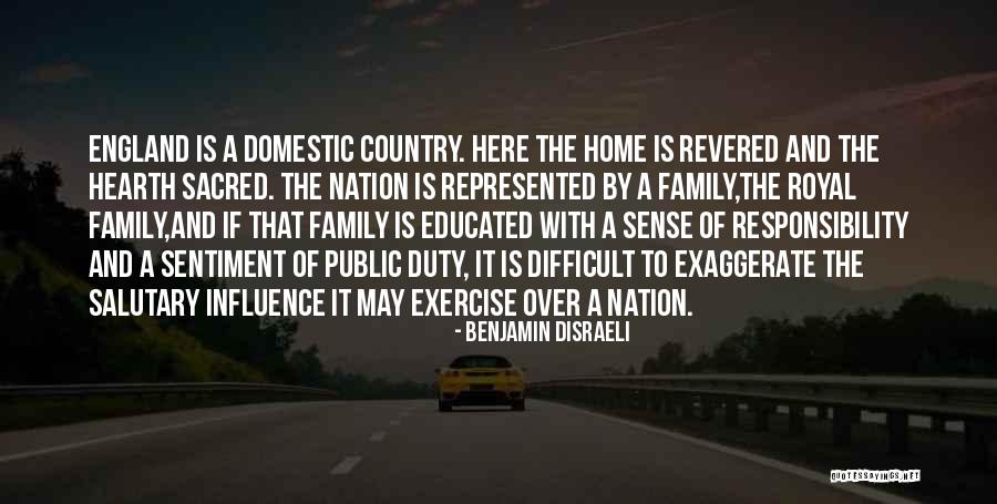 Sacred Duty Quotes By Benjamin Disraeli Sacred Duty Quotes By Benjamin Disraeli