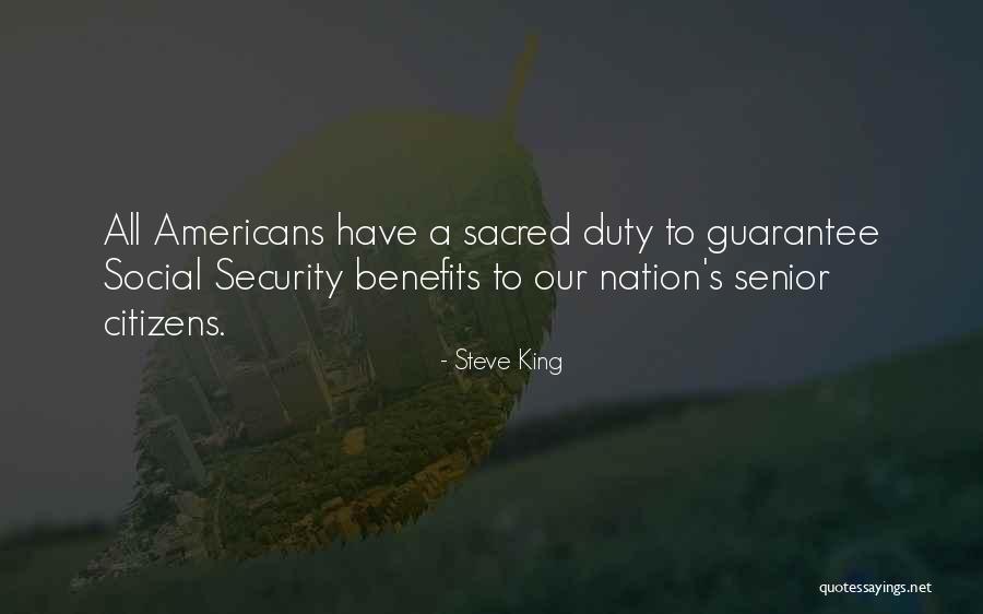 Sacred Duty Quotes By Steve King Sacred Duty Quotes By Steve King
