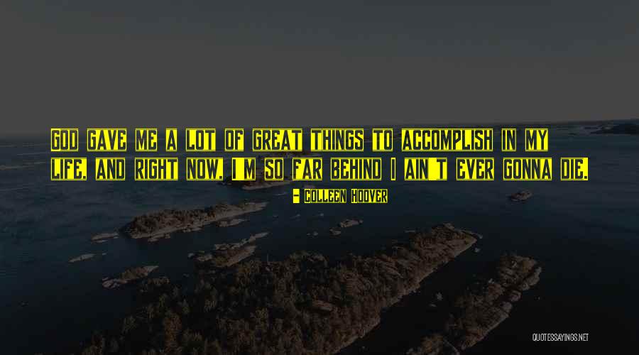 Sacred Games Vikram Chandra Quotes By Colleen Hoover Sacred Games Vikram Chandra Quotes By Colleen Hoover