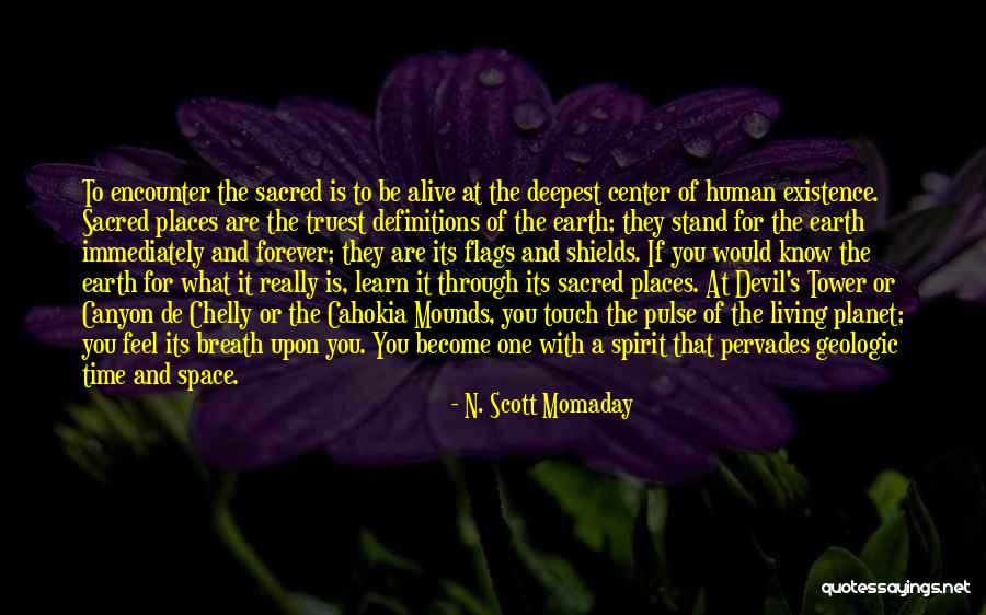 Sacred Places Quotes By N. Scott Momaday