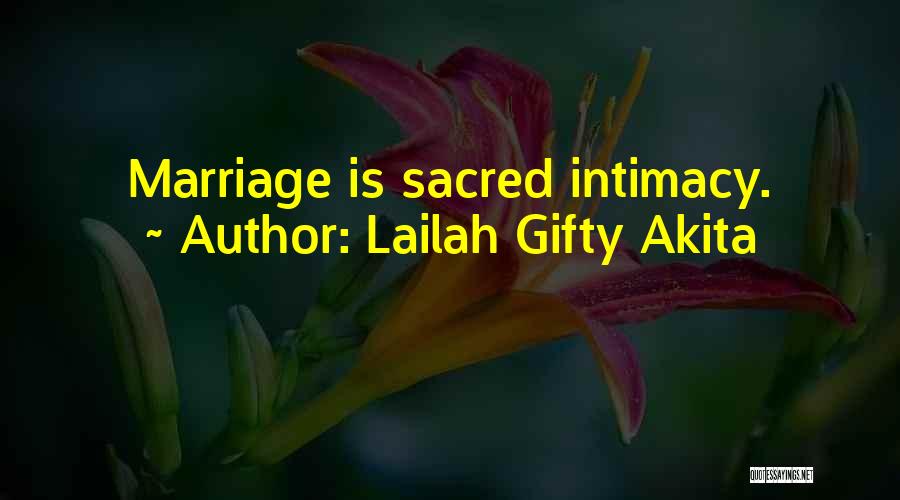 Sacred Romance Quotes By Lailah Gifty Akita