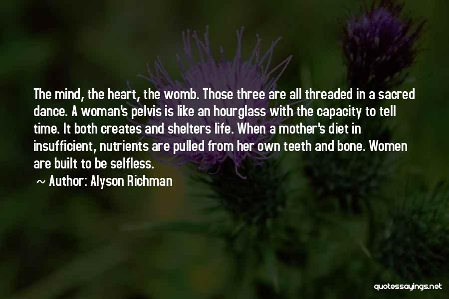 Sacred Woman Quotes By Alyson Richman