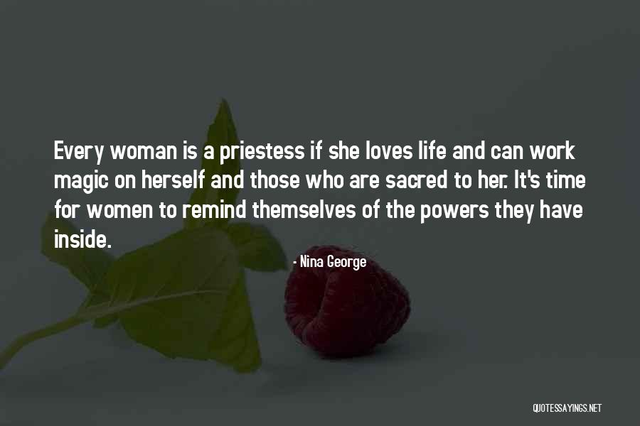 Sacred Woman Quotes By Nina George