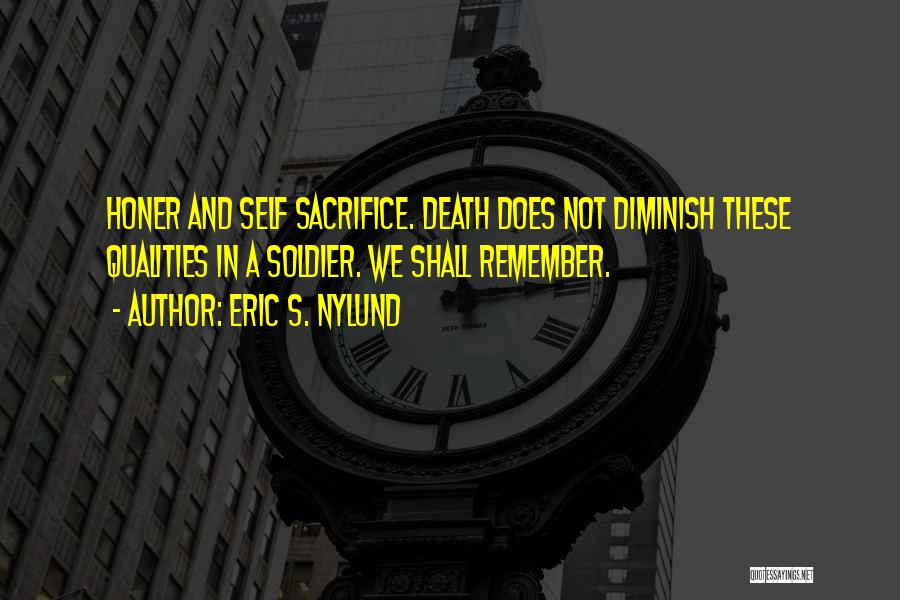 Sacrifice And Death Quotes By Eric S. Nylund