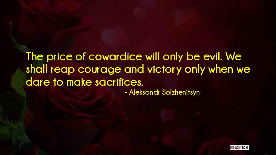 Sacrifice And Victory Quotes By Aleksandr Solzhenitsyn