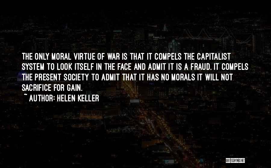 Sacrifice And War Quotes By Helen Keller