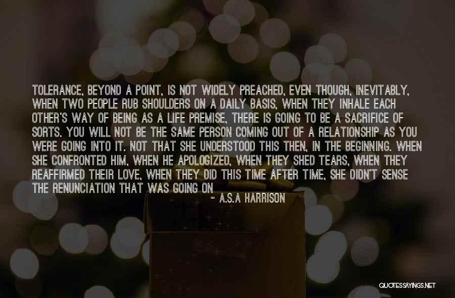 Sacrifice Because Of Love Quotes By A.S.A Harrison