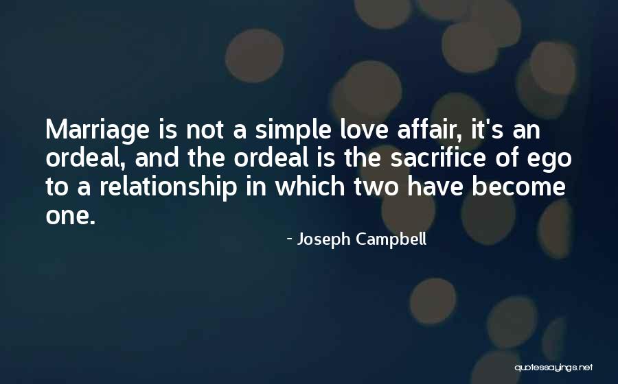 Sacrifice For Someone You Love Quotes By Joseph Campbell