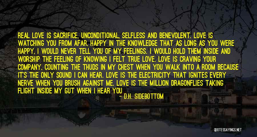 Sacrifice For True Love Quotes By D.H. Sidebottom