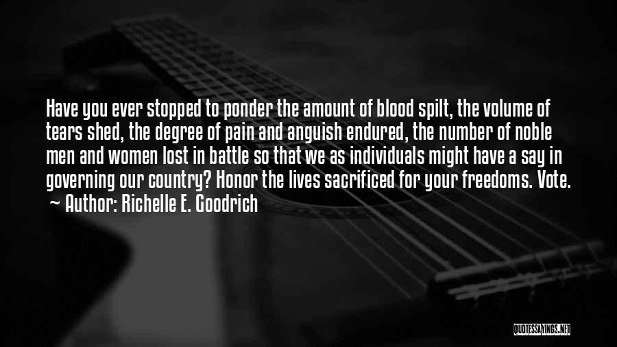 Sacrifice For You Quotes By Richelle E. Goodrich