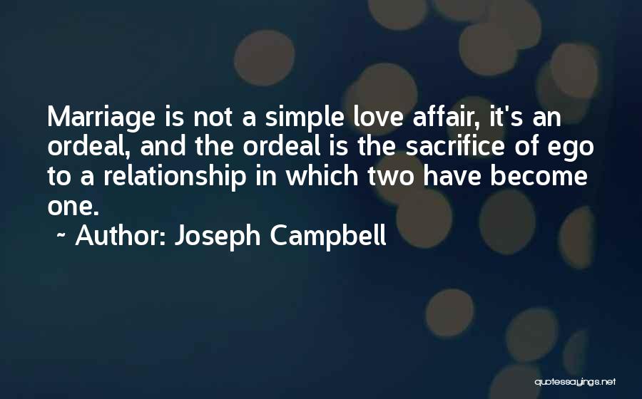 Sacrifice In Love Quotes By Joseph Campbell