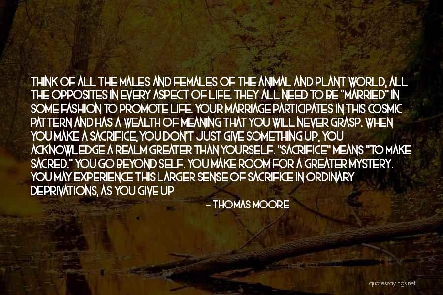 Sacrifice In Marriage Quotes By Thomas Moore Sacrifice In Marriage Quotes By Thomas Moore