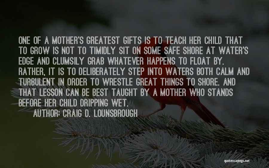 Sacrifice Of A Mother Quotes By Craig D. Lounsbrough