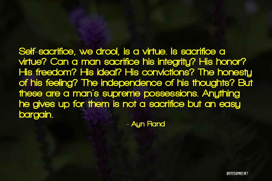 Sacrifice Quotes By Ayn Rand