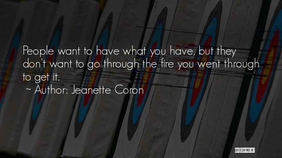 Sacrifices For Success Quotes By Jeanette Coron
