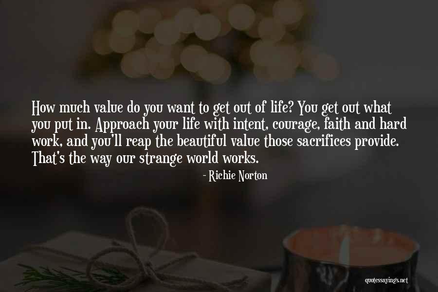 Sacrifices For Success Quotes By Richie Norton Sacrifices For Success Quotes By Richie Norton