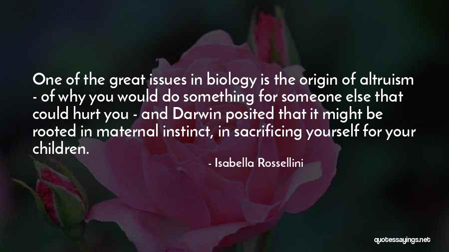 Sacrificing For Your Children Quotes By Isabella Rossellini Sacrificing For Your Children Quotes By Isabella Rossellini