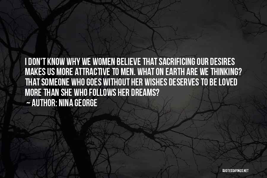 Sacrificing My Love Quotes By Nina George