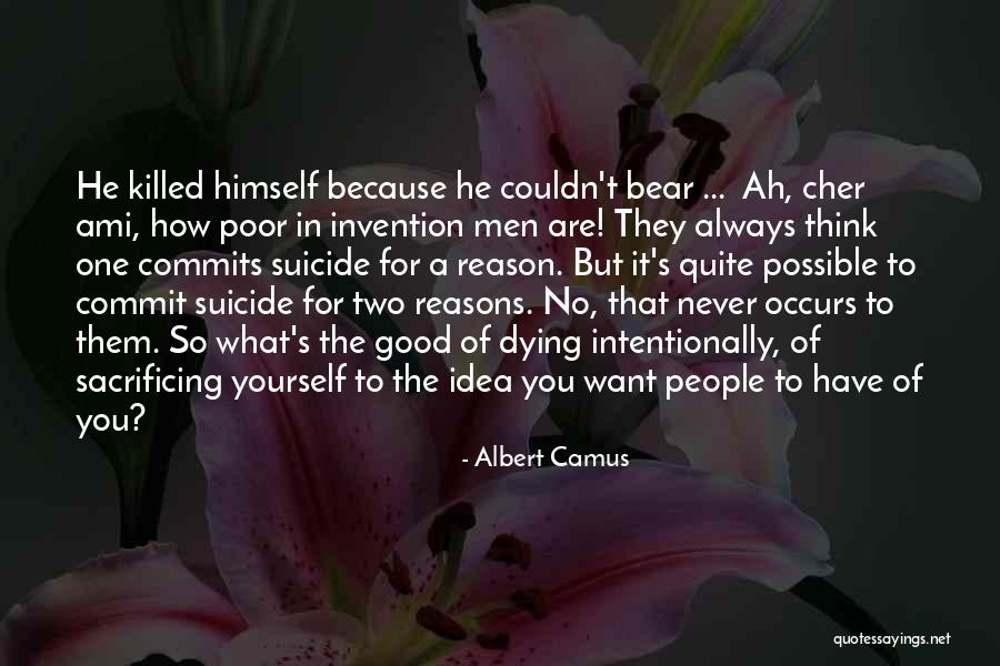 Sacrificing Self For Others Quotes By Albert Camus Sacrificing Self For Others Quotes By Albert Camus